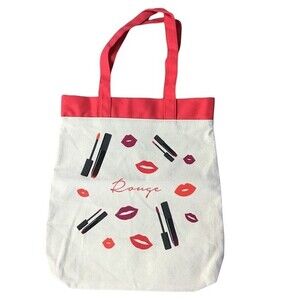 Lancôme Paris Rouge Lipstick Kisses Tote New